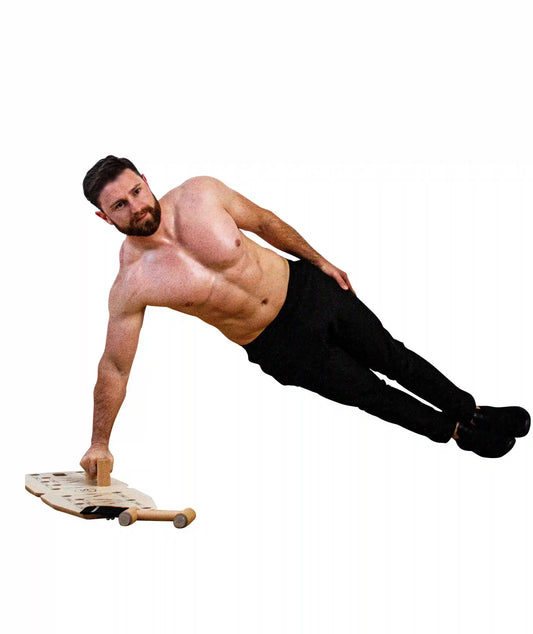 Liegestuetze-Brett-Seitliches-Planking